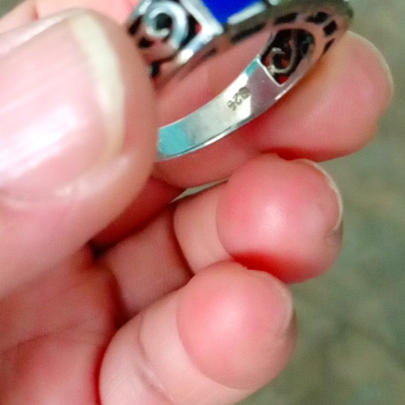 😊✨️STUNNING FOUR GEMSTONES RING ❤️ - Picture 6 of 7